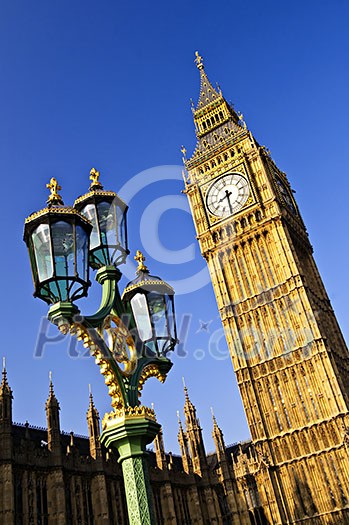 Big Ben and Houses of Parliament in London Big Ben and Houses of Parliament in London