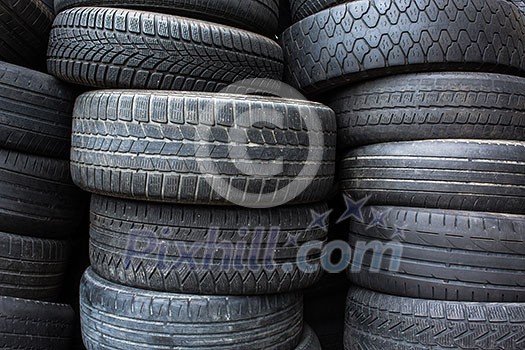 Tires for sale at a tire store Tires for sale at a tire store