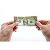 Questioning the value of American Dollar - Currency value concept