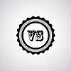 vector versus sign for battle concept 