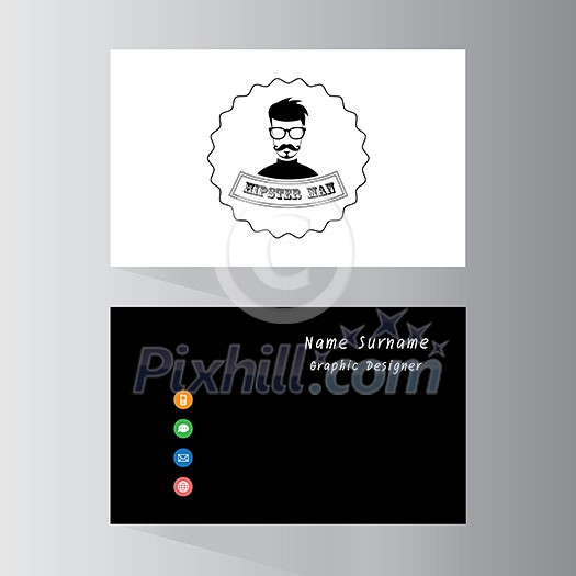 vector template cards in business company vector template cards in business company
