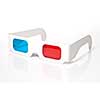 stereo glasses on white