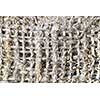 macro of burlap texture