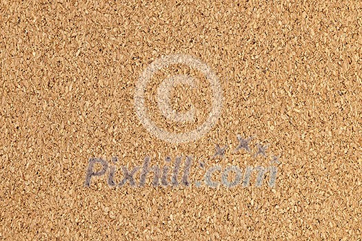 Brown cork board background surface with texture Brown cork board background surface with texture