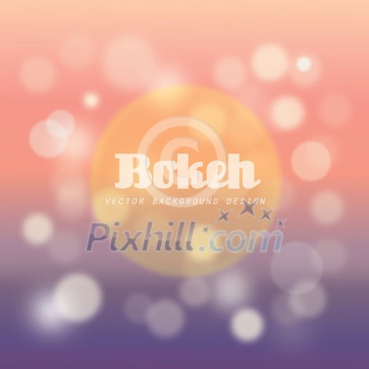 vector background with bokeh effect vector background with bokeh effect