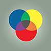 circle graph typographic color scheme  