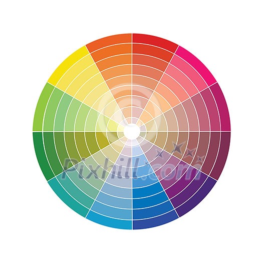 vector color wheel pantone for printing vector color wheel pantone for printing