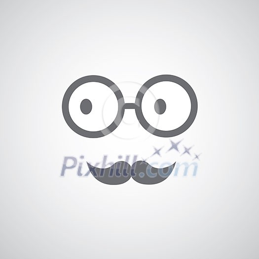 Hipster style element vector design Hipster style element vector design