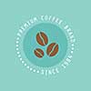 vector vintage coffee badges and labels 