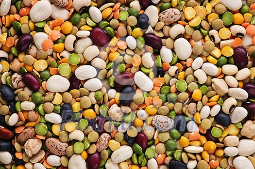 Assorted Mix of dry beans and peas