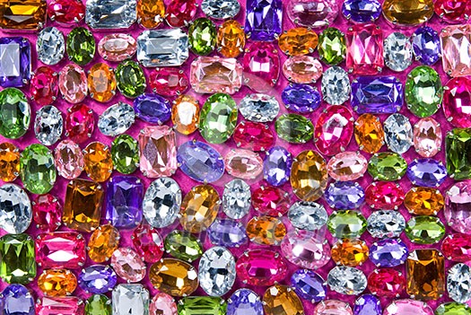 background from various color shiny gems background from various color shiny gems
