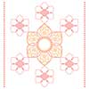Vector thai background art design  