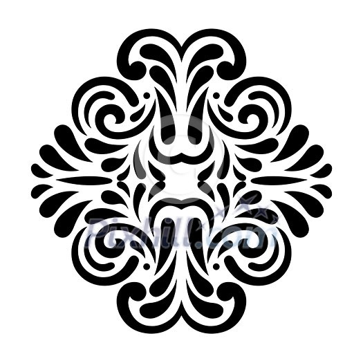 vector Thai pattern in wall painting vector Thai pattern in wall painting
