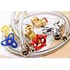 Plumbing valves hoses and assorted parts with estimate sheet