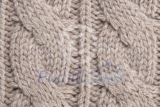 Vintage beige knitting wool texture and background Vintage beige knitting wool texture and background