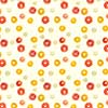 Seamless pattern , Colorful pattern made of citrus fruits isolated on white.