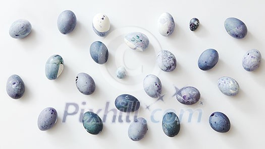 background of blue and white eggs on a white background background of blue and white eggs on a white background