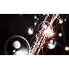Digital technology background with social networking and interaction concept