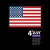 vector image of american flag 