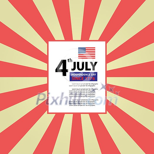 vector image of american flag vector image of american flag