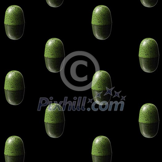pattern of green chocolates on a black texture can be used as a background for your ideas pattern of green chocolates on a black texture can be used as a background for your ideas