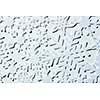 Snowflakes on a white background. Winter Christmas Background
