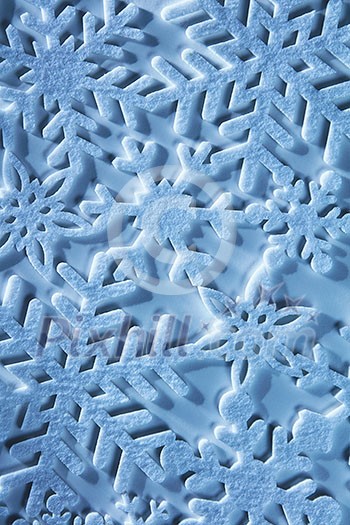 Snowflake Blue Ice, Snowflake Decoration, Winter Christmas Background Snowflake Blue Ice, Snowflake Decoration, Winter Christmas Background