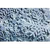 Winter holiday background, snowflakes on a white background