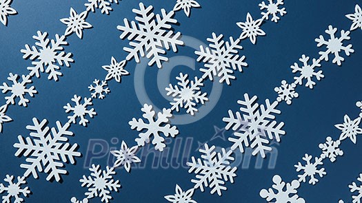 Snow Flakes Frame, white Snowflakes Decoration Background, Winter Concept Snow Flakes Frame, white Snowflakes Decoration Background, Winter Concept