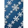 Christmas background of snowflakes on a blue background