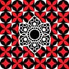 Vector thai flower art design 