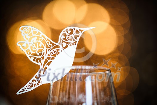 Wedding table details Wedding table details