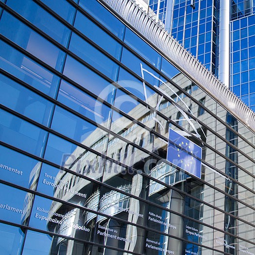 European Parliament in Brussels . main office in Belgium. European Parliament in Brussels . main office in Belgium.