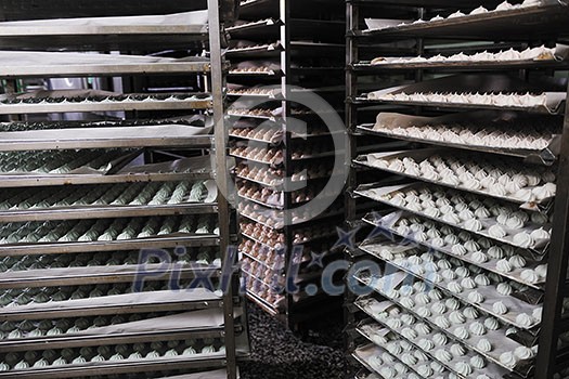 many sweet cake food factory massive production many sweet cake food factory massive production