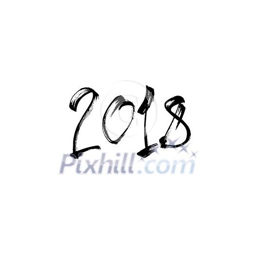 vector happy new years 2018 theme vector happy new years 2018 theme