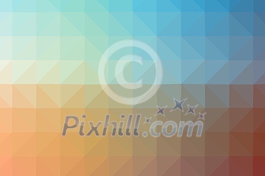 Low poly - Colorful abstract geometric background with triangular polygons. Low poly - Colorful abstract geometric background with triangular polygons.