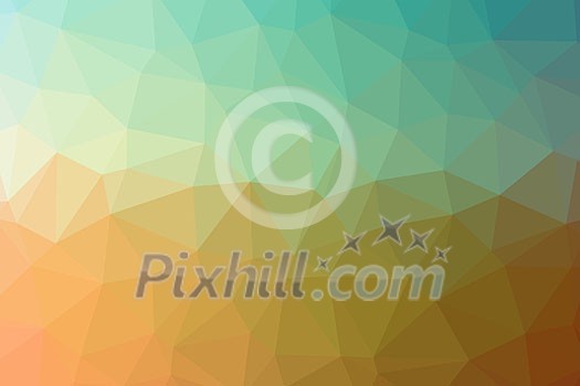 Low poly - Colorful abstract geometric background with triangular polygons. Low poly - Colorful abstract geometric background with triangular polygons.