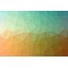 Low poly - Colorful abstract geometric background with triangular polygons.
