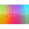 Low poly - Colorful abstract geometric background with triangular polygons.