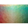 Low poly - Colorful abstract geometric background with triangular polygons.
