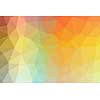 Low poly - Colorful abstract geometric background with triangular polygons.