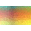 Low poly - Colorful abstract geometric background with triangular polygons.