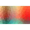 Low poly - Colorful abstract geometric background with triangular polygons.