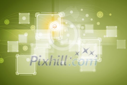 Background digital image with touch icons. Innovative technologies Background digital image with touch icons. Innovative technologies