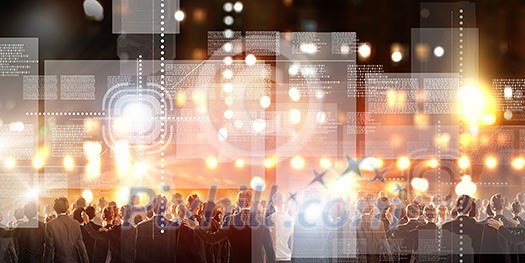 Background digital image with touch icons. Innovative technologies Background digital image with touch icons. Innovative technologies