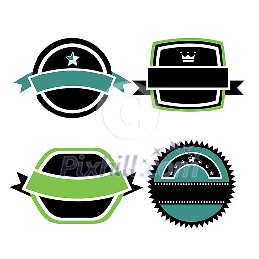 labels set of retro vintage badges labels set of retro vintage badges