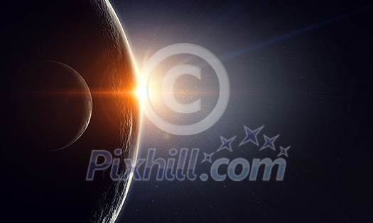 The Earth from space showing all the beauty. Elements of this image are furnished by NASA The Earth from space showing all the beauty. Elements of this image are furnished by NASA
