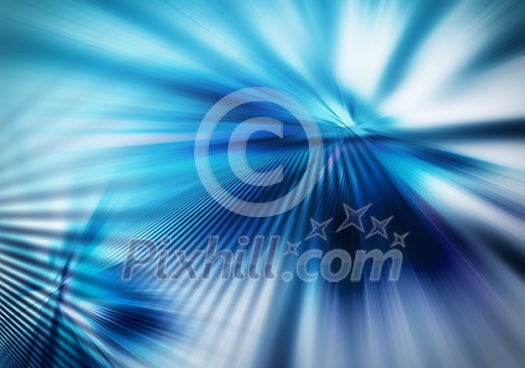 abstract geometric background with straight divergent beams of light lines in blue colour abstract geometric background with straight divergent beams of light lines in blue colour