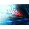 abstract geometric background with straight light spectrum in blue, red and white colour