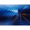 abstract geometric coloured background of lined inclined planes illuminated with dim light
